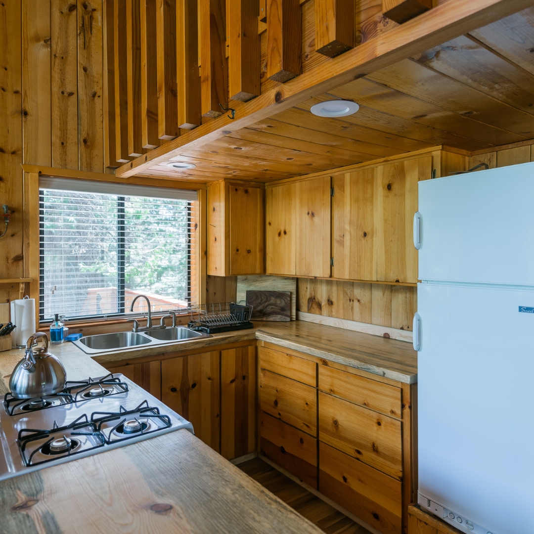 Cabin Kitchen at Silver City Mountain Resort